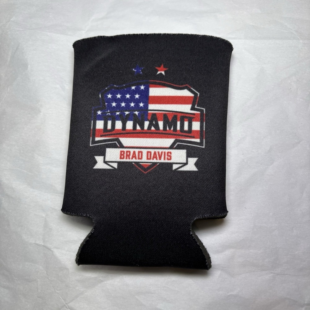 MLS Houston Dynamo FC Soccer‎ Can Coolie Koozie Brand New Insulation Texas SGA